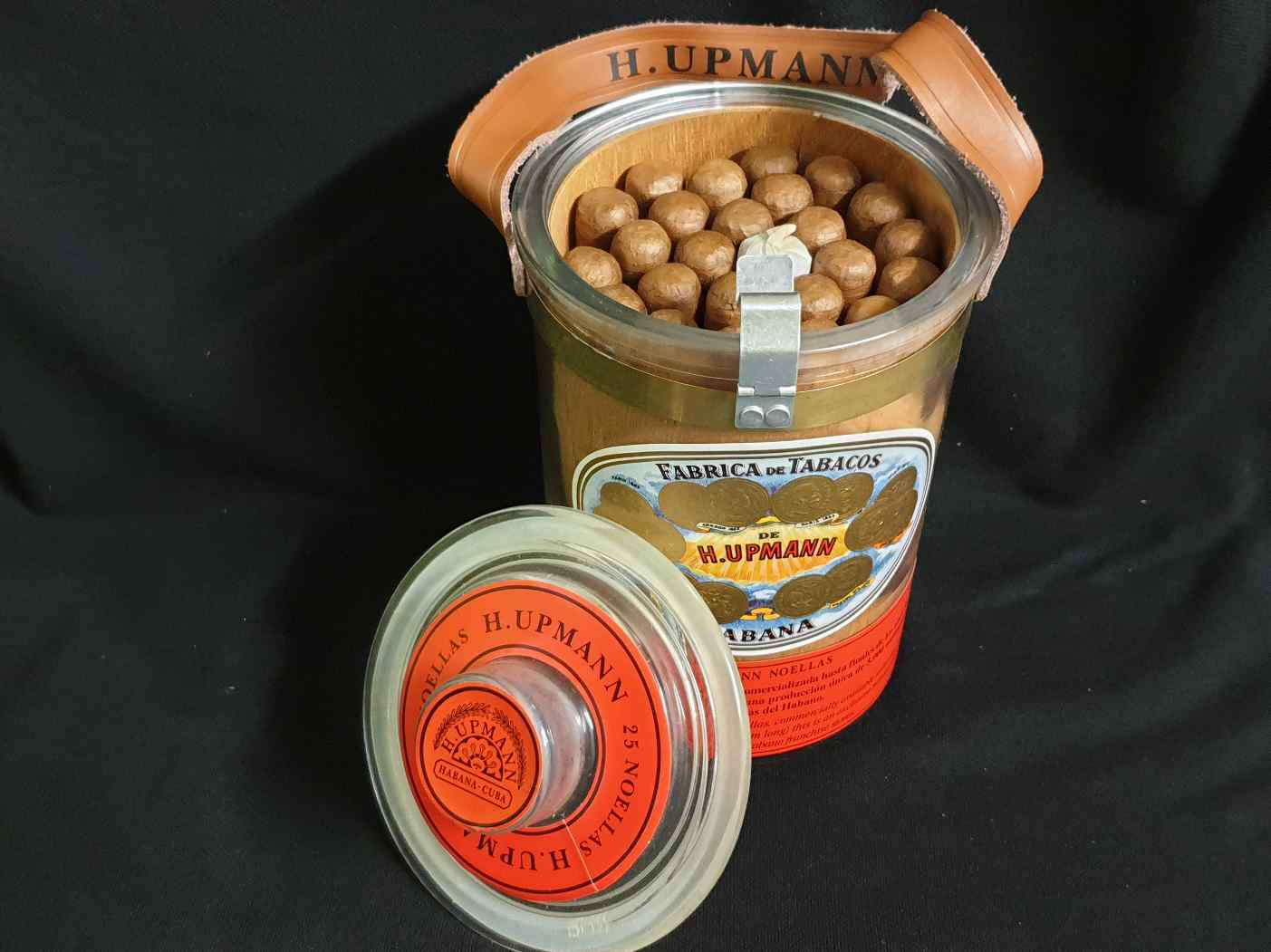 H. Upmann Noellas LCDH Exclusivo Glass Jar 0 Glass Jar of 25 cigars