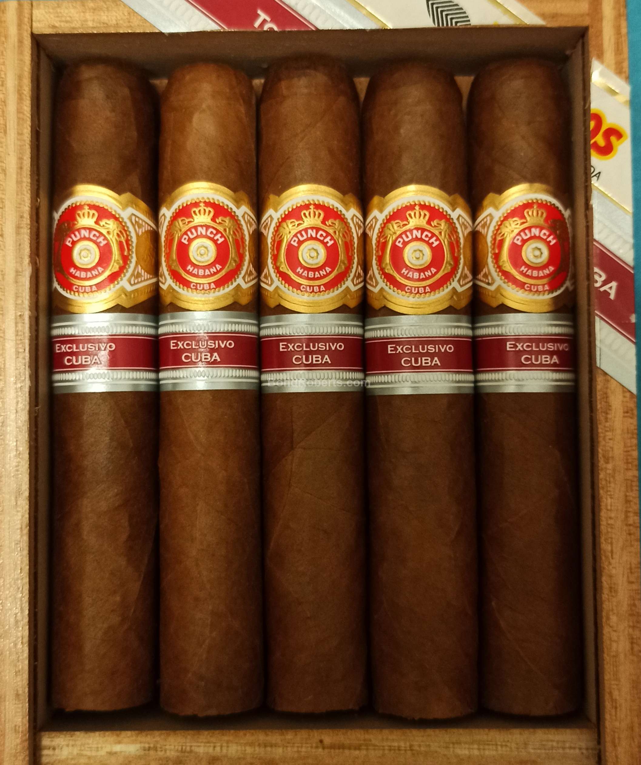 Punch La Isla Edición Regional Cuba 2018 Numbered slide lid box of 10