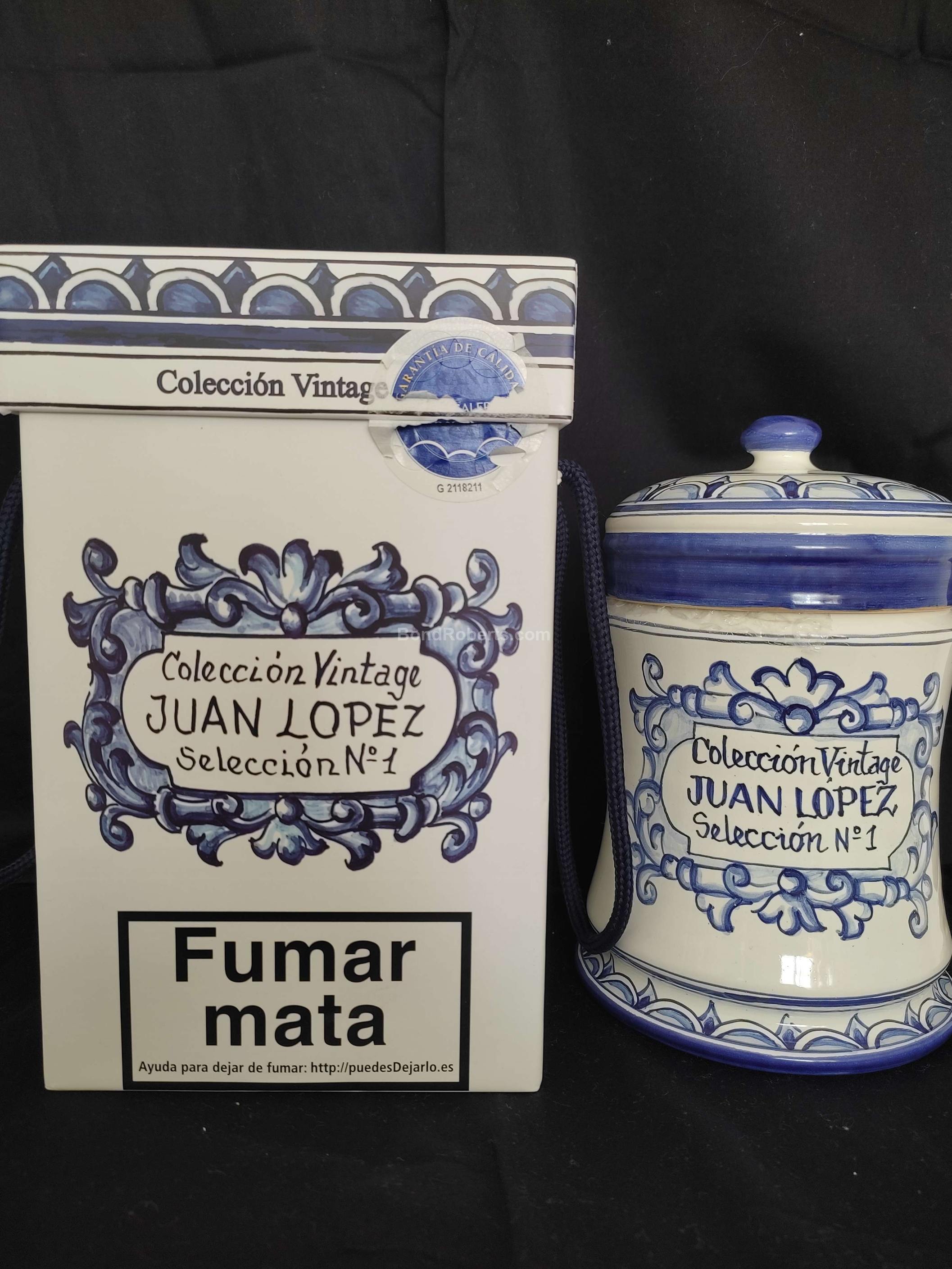 Juan López Selección No.1 Colección Vintage Jar Spanish Release 2020