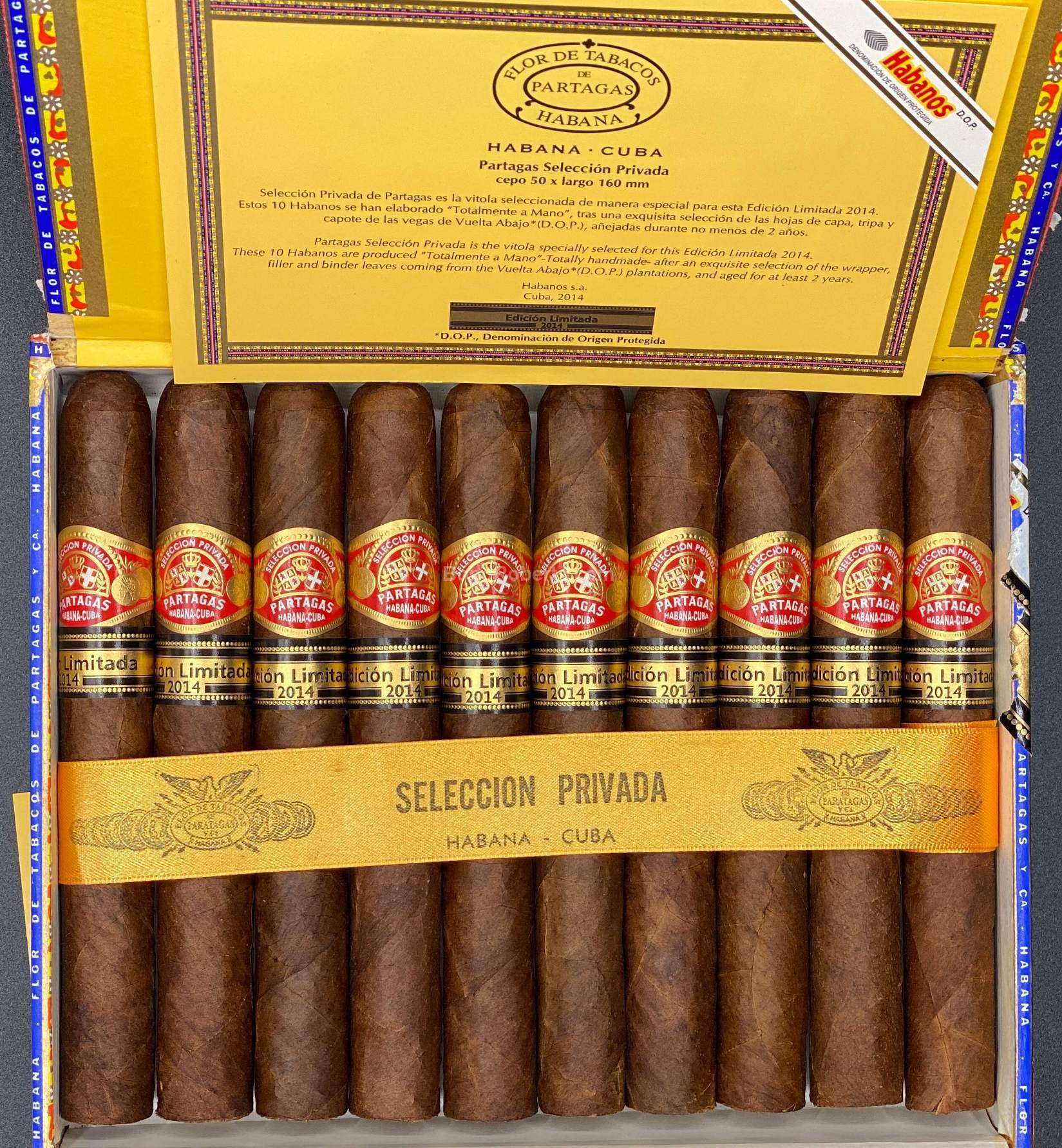 Partagás Selección Privada 2014